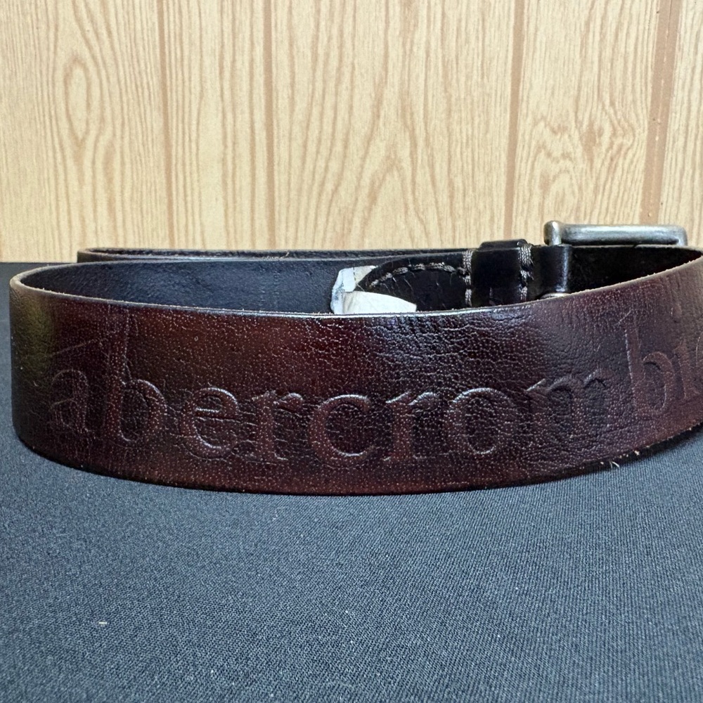 Abercrombie & Fitch Brown Leather Belt
